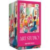 RoseArt – Vertical Visions – The Story Bean 500 Piece Jigsaw Puzzle – Café and Book Store Puzzle for Adults(Art Studio)