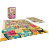 RoseArt – Vertical Visions – The Story Bean 500 Piece Jigsaw Puzzle – Café and Book Store Puzzle for Adults(Bookshelf With Cats)