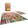 RoseArt – Vertical Visions – The Story Bean 500 Piece Jigsaw Puzzle – Café and Book Store Puzzle for Adults(Mushrooms)