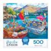 Roseart – Bigelow Illustrations – Lemonade On The Lawn – 500 Piece Jigsaw Puzzle for Adults(Boater’s Lake)
