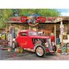 RoseArt – American Nostalgia – Hot Rod Garage – 550 Piece Jigsaw Puzzle for Adults(Hot Rod Gas Up)