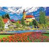 RoseArt – Kodak Premium – Hunsett Mill and The River Ant, Norfolk, England – 1000 Piece Jigsaw Puzzle for Adults(Brienz Town and Flowers)