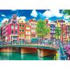 RoseArt – Kodak Premium – Hunsett Mill and The River Ant, Norfolk, England – 1000 Piece Jigsaw Puzzle for Adults(Colorful Waterfront Buildings  Amsterdam)