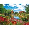 RoseArt – Kodak Premium – Hunsett Mill and The River Ant, Norfolk, England – 1000 Piece Jigsaw Puzzle for Adults(Hunsett Mill and The River Ant  Norfolk)
