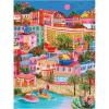 RoseArt – Millie Illustrates – Amsterdam 300 Piece Jigsaw Puzzle – Vibrant Cityscape Artwork, Fun & Challenging Puzzle for Adults(Marseille)