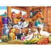 RoseArt – Puzzle Collector – Baking with Mom – 500 Piece Jigsaw Puzzle for Adults(Barnyard Puppy Pals)