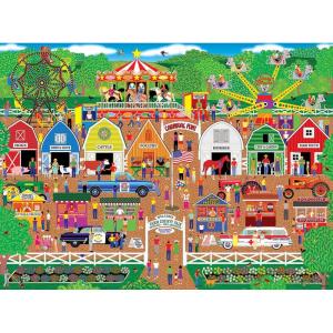 RoseArt – Home Country – Farm County Fair – 1000 Piece Jigsaw Puzzle for Adults(Farm County Fair)