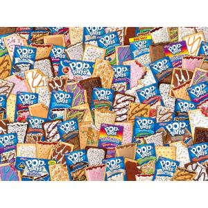 RoseArt – Kellogg’s – Cereal Favorites – 1000 Piece Jigsaw Puzzles for Adults(Pop Tart Party)