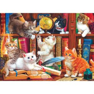 RoseArt – Kodak Premium – Love is Everywhere – 1000 Piece Jigsaw Puzzle for Adults(Library Mischief)
