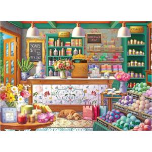 RoseArt – Kodak Premium – The Bakery – 1000 Piece Jigsaw Puzzle, Food-Themed, Ages 10 and Up(Soap & Candle Shop)