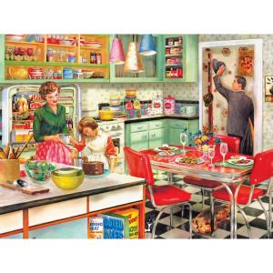 RoseArt – Puzzle Collector – Baking with Mom – 500 Piece Jigsaw Puzzle for Adults(Baking With Mom)