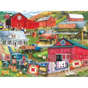 RoseArt – Puzzle Collector – Country Compilation – 300XL Piece Jigsaw Puzzle for Adults(Country Compilation)