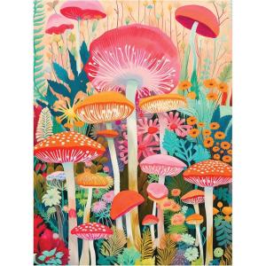 RoseArt – Vertical Visions – The Story Bean 500 Piece Jigsaw Puzzle – Café and Book Store Puzzle for Adults(Mushrooms)