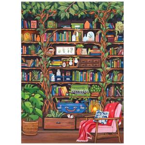 Roseart – Hobby Haven – Greentree Garden Center – 1000 Piece Jigsaw Puzzle for Adults(Bookshelf)