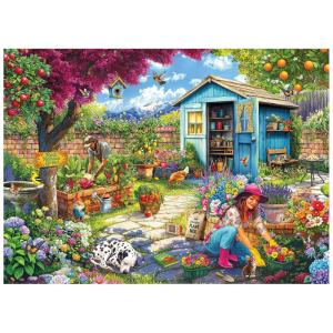 Roseart – Hobby Haven – Greentree Garden Center – 1000 Piece Jigsaw Puzzle for Adults(Couple In The Garden)