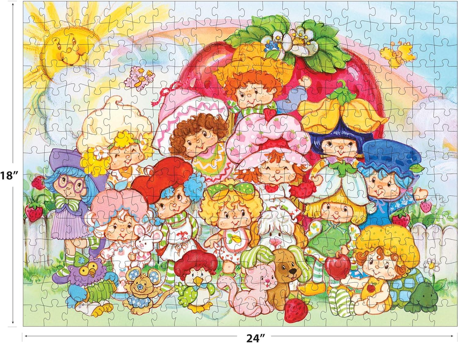 image:imageRoseArt Strawberry Shortcake Strawberry Shortcake and Friends 300 Piece Jigsaw Puzzle for Adults