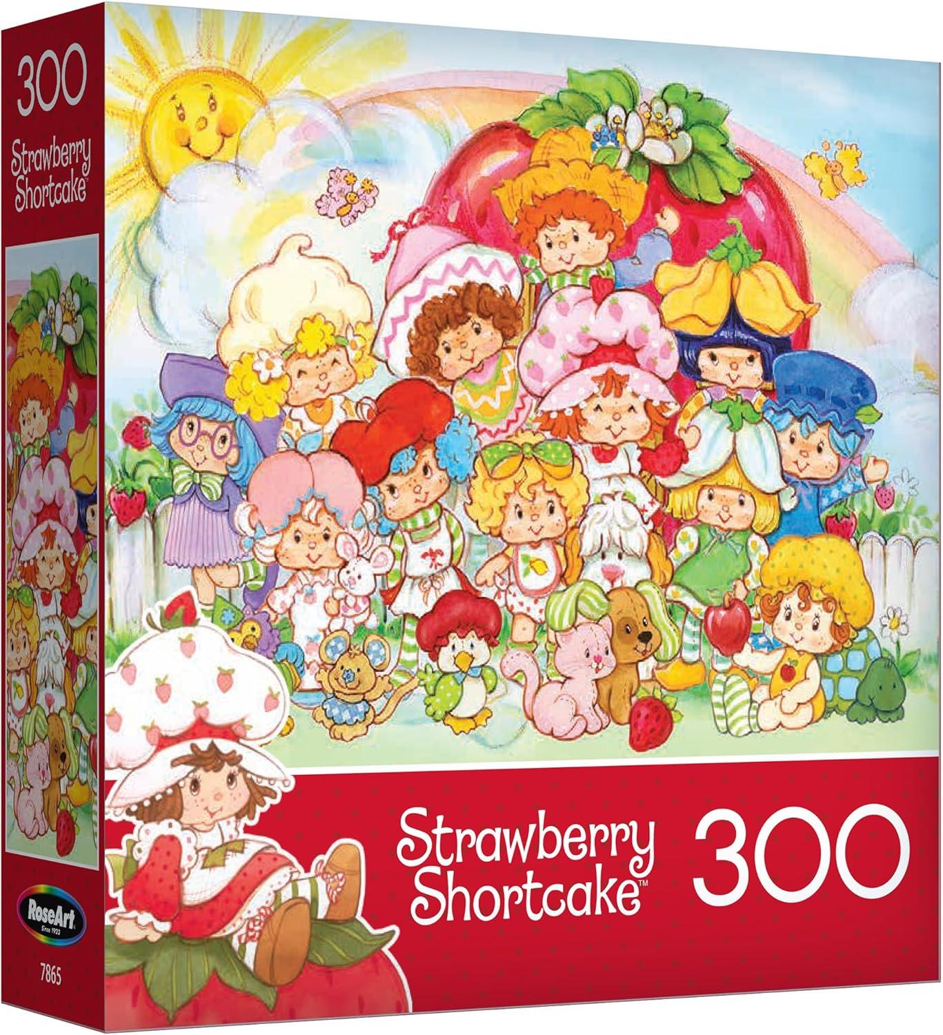 image:imageRoseArt Strawberry Shortcake Strawberry Shortcake and Friends 300 Piece Jigsaw Puzzle for Adults