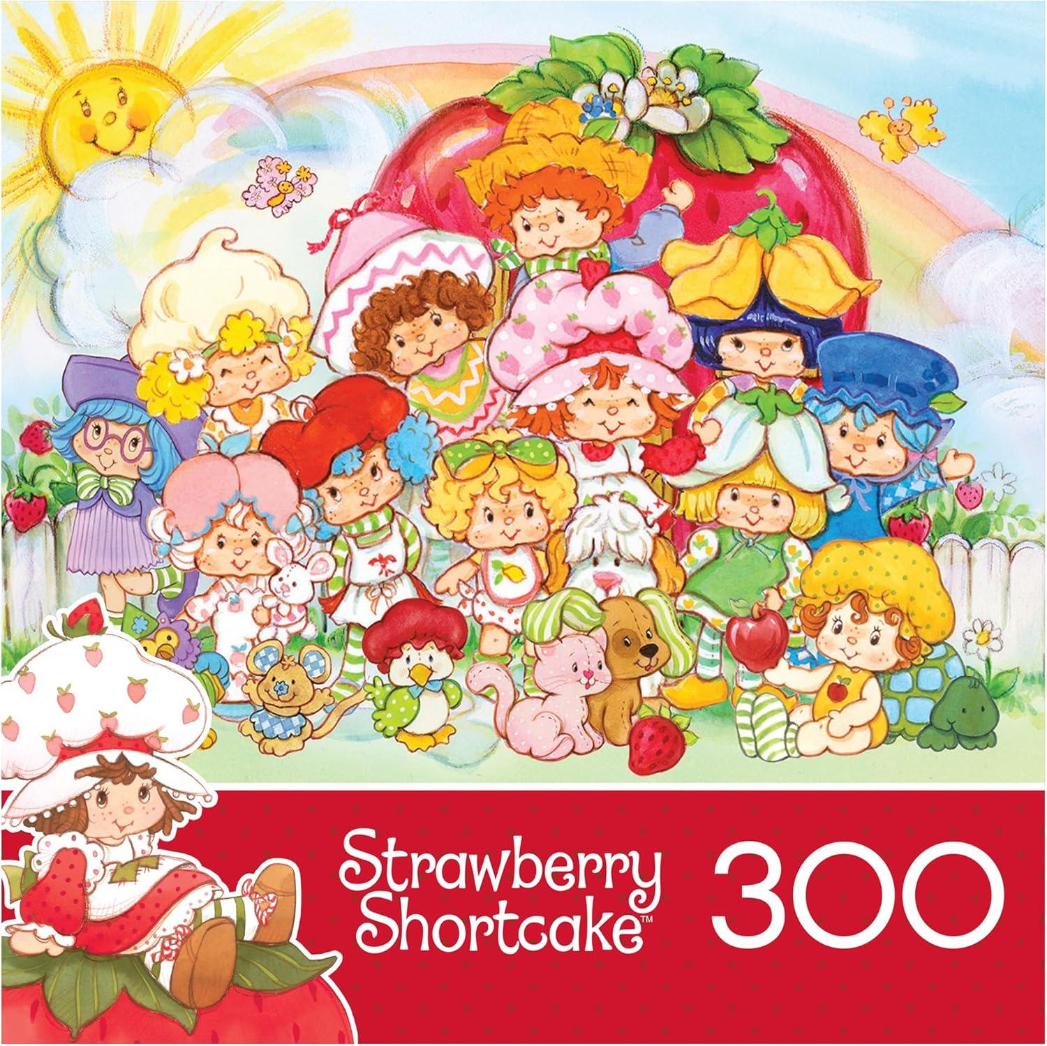 image:imageRoseArt Strawberry Shortcake Strawberry Shortcake and Friends 300 Piece Jigsaw Puzzle for Adults