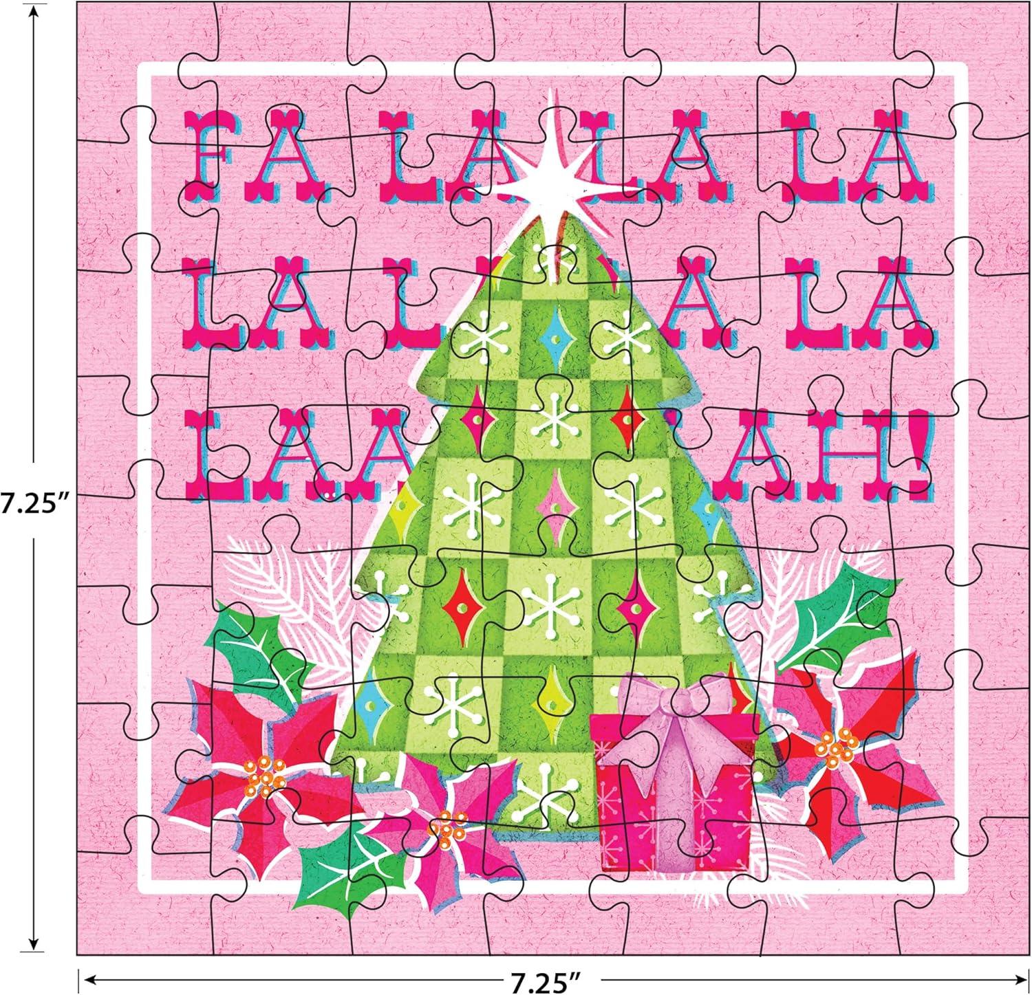 image:imageRoseArt Holiday Advent Calendar Jigsaw Puzzle 2025 Christmas Puzzle 12 Individual Puzzles Each Measuring 75x 75 600 Pieces Total