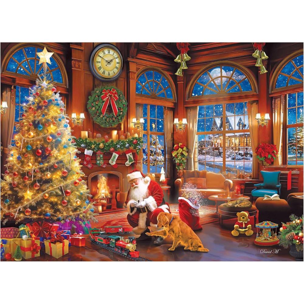 image:imageRoseArt  Kodak Premium  Christmas Magic  1000 Piece Jigsaw Puzzle for AdultsChristmas Magic