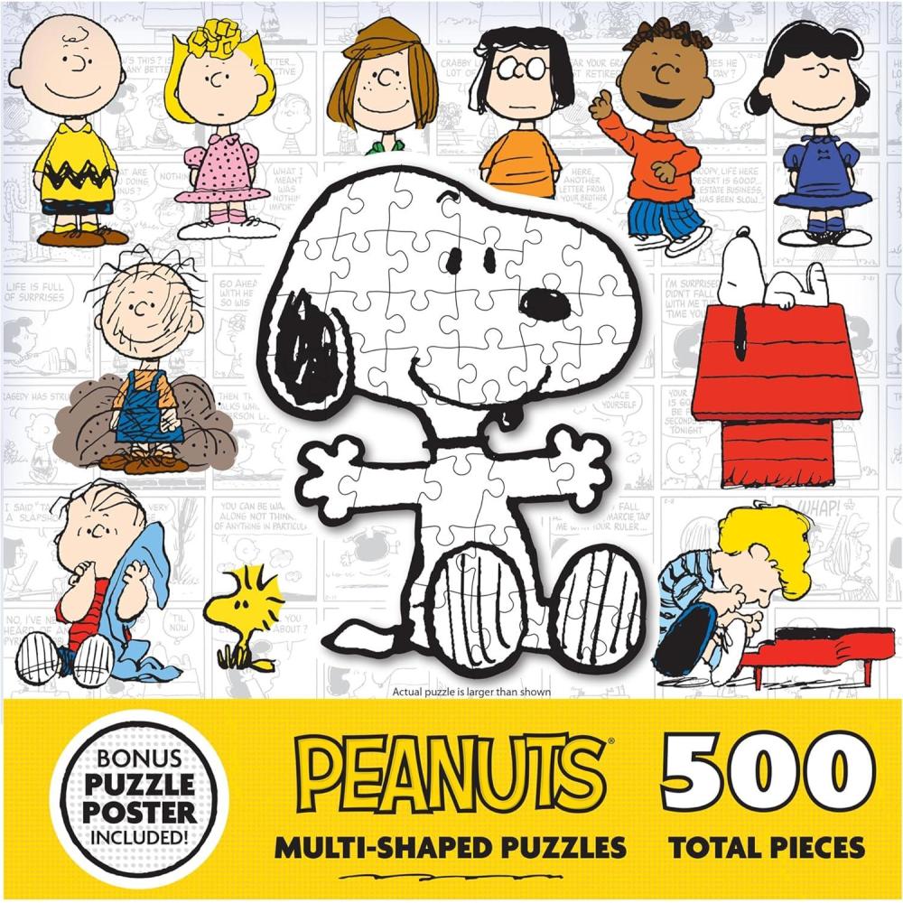 image:imageRoseArt  Mini Shaped  Cheetos  500 Piece Jigsaw Puzzles for AdultsPeanuts