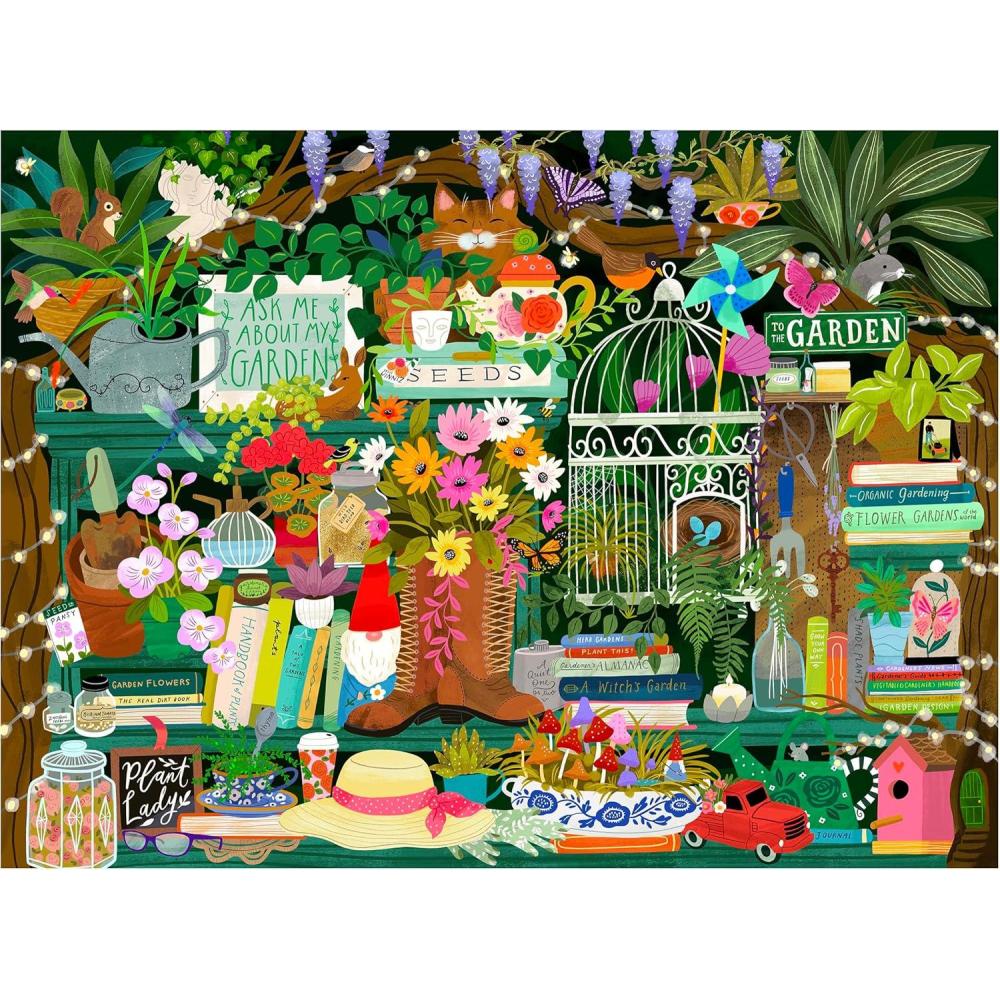 image:imageRoseArt Seek amp Find Paris Perfume Shop 1000 Piece Jigsaw Puzzle for Adults Hidden Object Puzzle Elegant Boutique Scene Premium Puzzle with Bonus PosterGardeners Library