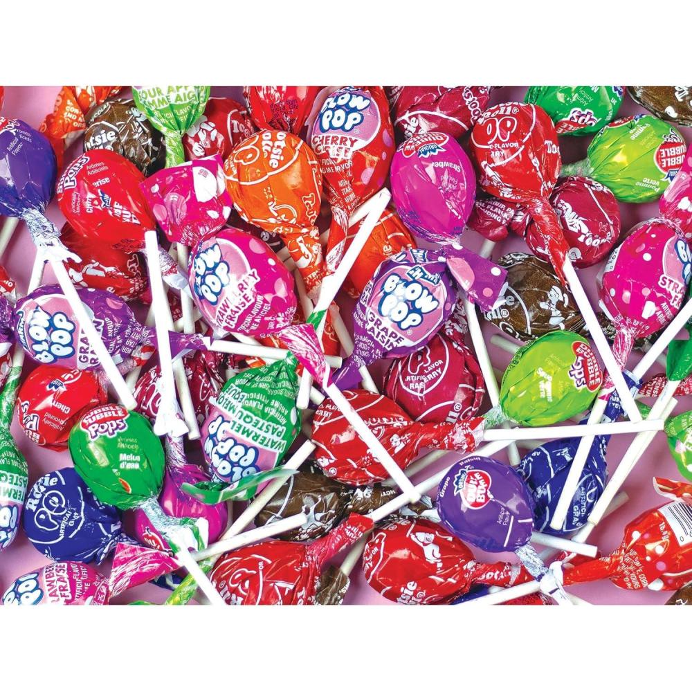 image:imageRoseArt Snack Assortment CheezIt 500 Piece Jigsaw Puzzle FoodThemed Puzzle for AdultsBlow Pop Tootsie Roll