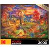 RoseArt – Abraham Hunter – Autumn Village 3000 Piece Jigsaw Puzzle