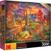 RoseArt – Abraham Hunter – Autumn Village 3000 Piece Jigsaw Puzzle