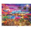 RoseArt – Back to The Past – Dancing at The Diner – 750 Piece Jigsaw Puzzle for Adults(Drive In Diner)