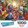 RoseArt – Back to The Past – Fun Park Motel – 1000 Piece Jigsaw Puzzle for Adults(Family Night Television)