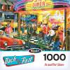 RoseArt – Back to The Past – Fun Park Motel – 1000 Piece Jigsaw Puzzle for Adults(In and Out Diner)