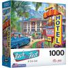 RoseArt – Back to The Past – Fun Park Motel – 1000 Piece Jigsaw Puzzle for Adults(Rose Motel)