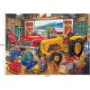 RoseArt – Bigelow Country – Harvest Market 1000 Piece Jigsaw Puzzle, Autumn Farm Market Puzzle for Adults(Grandpa’s Garage)
