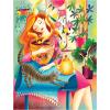 RoseArt – Birds, Butterflies & Blooms 500 Piece Double-Sided Jigsaw Puzzle – Matte & Glossy Sides– Nature Puzzle for Adults – 2-in-1 Puzzle with Poster(Home Sweet Home)