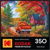 RoseArt – Kodak – Maine Road 350 Piece Jigsaw Puzzle, Scenic Autumn Landscape Puzzle for Adults(Maine Road)