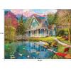 RoseArt – My Happy Place – Charles Harbor – 1000 Piece Jigsaw Puzzle for Adults(Fishing Retreat)