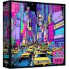 RoseArt – Neon Brights – 1980s – 500 Piece Jigsaw Puzzle, Retro-Inspired, Vibrant Neon Colors, Ages 12 and Up(Neon NYC)