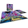 RoseArt – Neon Brights – 1980s – 500 Piece Jigsaw Puzzle, Retro-Inspired, Vibrant Neon Colors, Ages 12 and Up(Neon NYC)