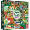 RoseArt – Seek & Find – Paris Perfume Shop – 1000 Piece Jigsaw Puzzle for Adults, Hidden Object Puzzle, Elegant Boutique Scene, Premium Puzzle with Bonus Poster(Gardener’s Library)
