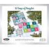 RoseArt Holiday Advent Calendar Jigsaw Puzzle 2025 Christmas Puzzle – 12 Individual Puzzles Each Measuring 7.5″x 7.5″ – 600 Pieces Total
