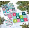 RoseArt Holiday Advent Calendar Jigsaw Puzzle 2025 Christmas Puzzle – 12 Individual Puzzles Each Measuring 7.5″x 7.5″ – 600 Pieces Total