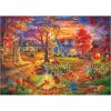RoseArt – Abraham Hunter – Autumn Village 3000 Piece Jigsaw Puzzle