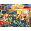 RoseArt – Back to The Past – Fun Park Motel – 1000 Piece Jigsaw Puzzle for Adults(In and Out Diner)