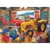 RoseArt – Bigelow Country – Harvest Market 1000 Piece Jigsaw Puzzle, Autumn Farm Market Puzzle for Adults(Grandpa’s Garage)
