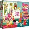 RoseArt – Birds, Butterflies & Blooms 500 Piece Double-Sided Jigsaw Puzzle – Matte & Glossy Sides– Nature Puzzle for Adults – 2-in-1 Puzzle with Poster(Cozy Cats)