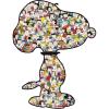 RoseArt – Peanuts – World’s Largest Snoopy – 1600 Piece Shaped Puzzle for Adults