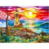 RoseArt – Stained Glass – Summer Waves – 300 Piece Jigsaw Puzzle for Adults