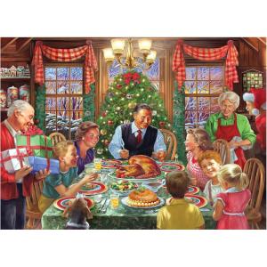 RoseArt – Back to The Past – Holiday Table – 1000 Piece Jigsaw Puzzle for Adults