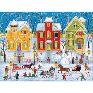 RoseArt – Kodak Premium – Christmas Magic – 1000 Piece Jigsaw Puzzle for Adults(After The Snow Falls)
